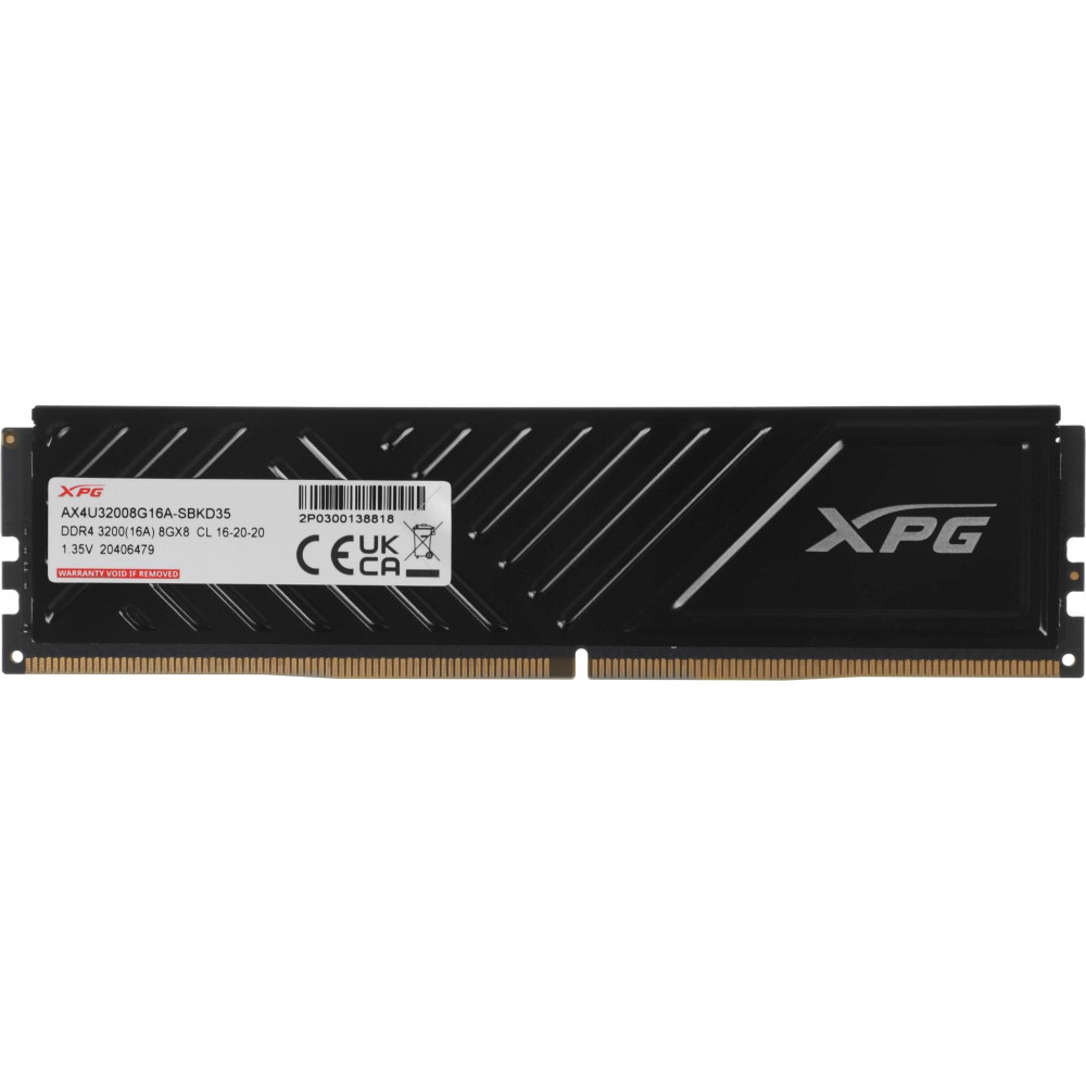 Память DDR4 8GB 3200MHz ADATA AX4U32008G16A-SBKD35