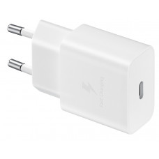 Сетевое зарядное устройство Samsung Adapter 15W Type C белый (EP-T1510NWEGEU)