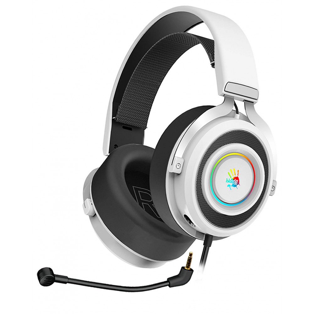 Наушники с микрофоном A4Tech G535 (BLACK+WHITE) USB