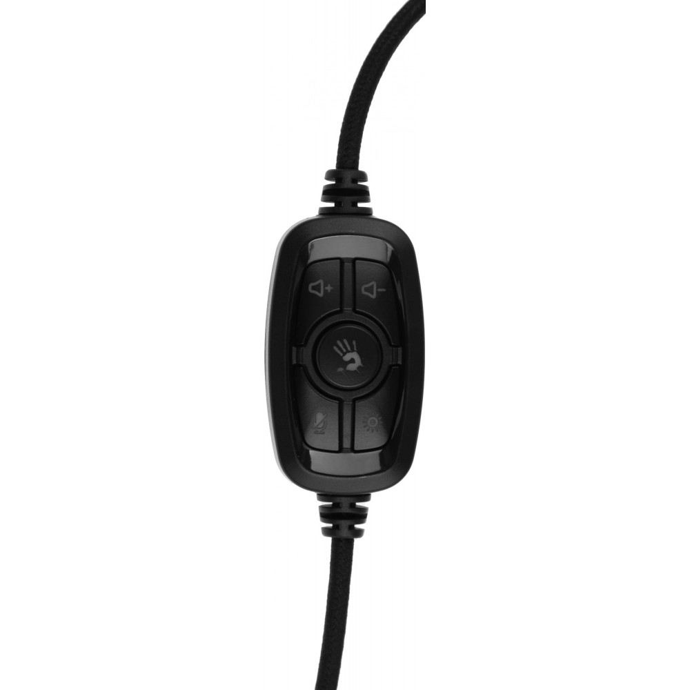 Наушники с микрофоном A4Tech G535 (BLACK+WHITE) USB