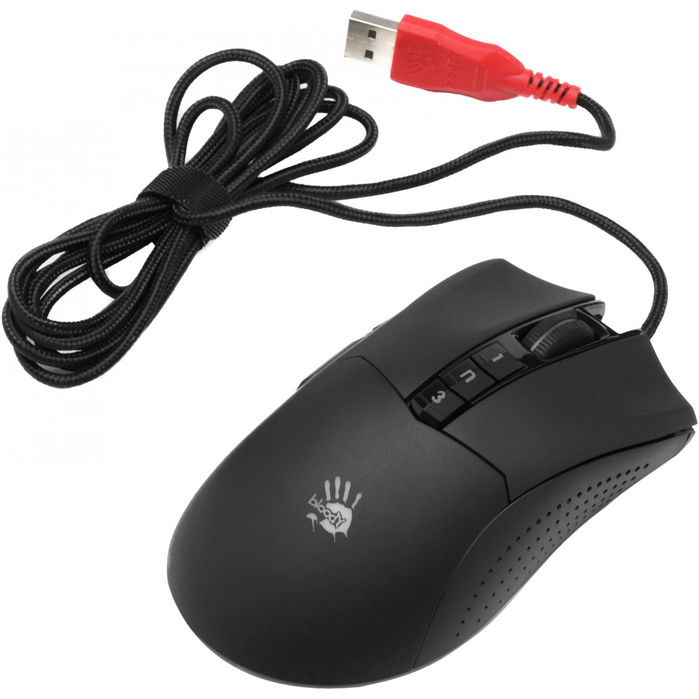 Мышь A4Tech P90S STONE BLACK