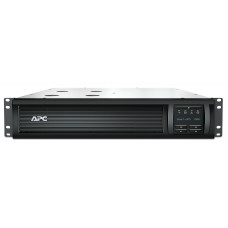 ИБП APC Источник бесперебойного питания Smart UPS LCD 1000 Watts / 1500 VA with Network Card, Interface Port RJ 45 Serial, SmartSlot, USB, RM 2U, 230V
