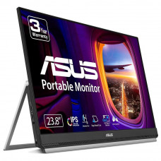 Монитор 23.8" ASUS ZenScreen MB249C IPS 1920x1080, 75 Гц, 5 мс, 16:9, 250 кд/м², HDMI 1.4, USB-C, 3.5 мм, FreeSync, динамики (2x1 Вт), черный