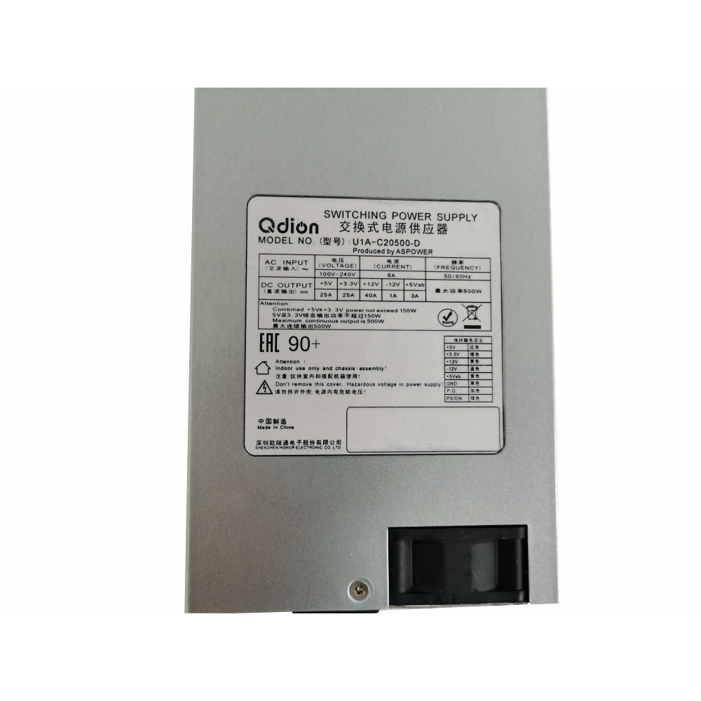 Блок питания серверный Q-dion Qdion Model U1A-C20500-DC14