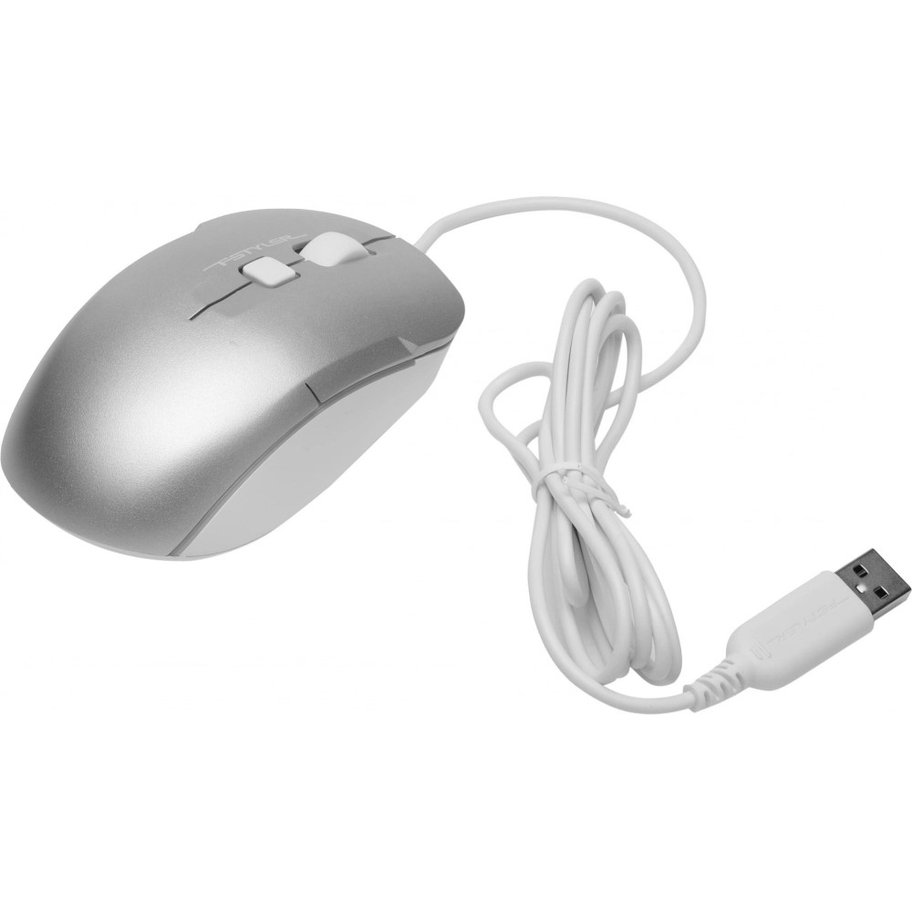 Мышь A4Tech FM26S USB (ICY WHITE)