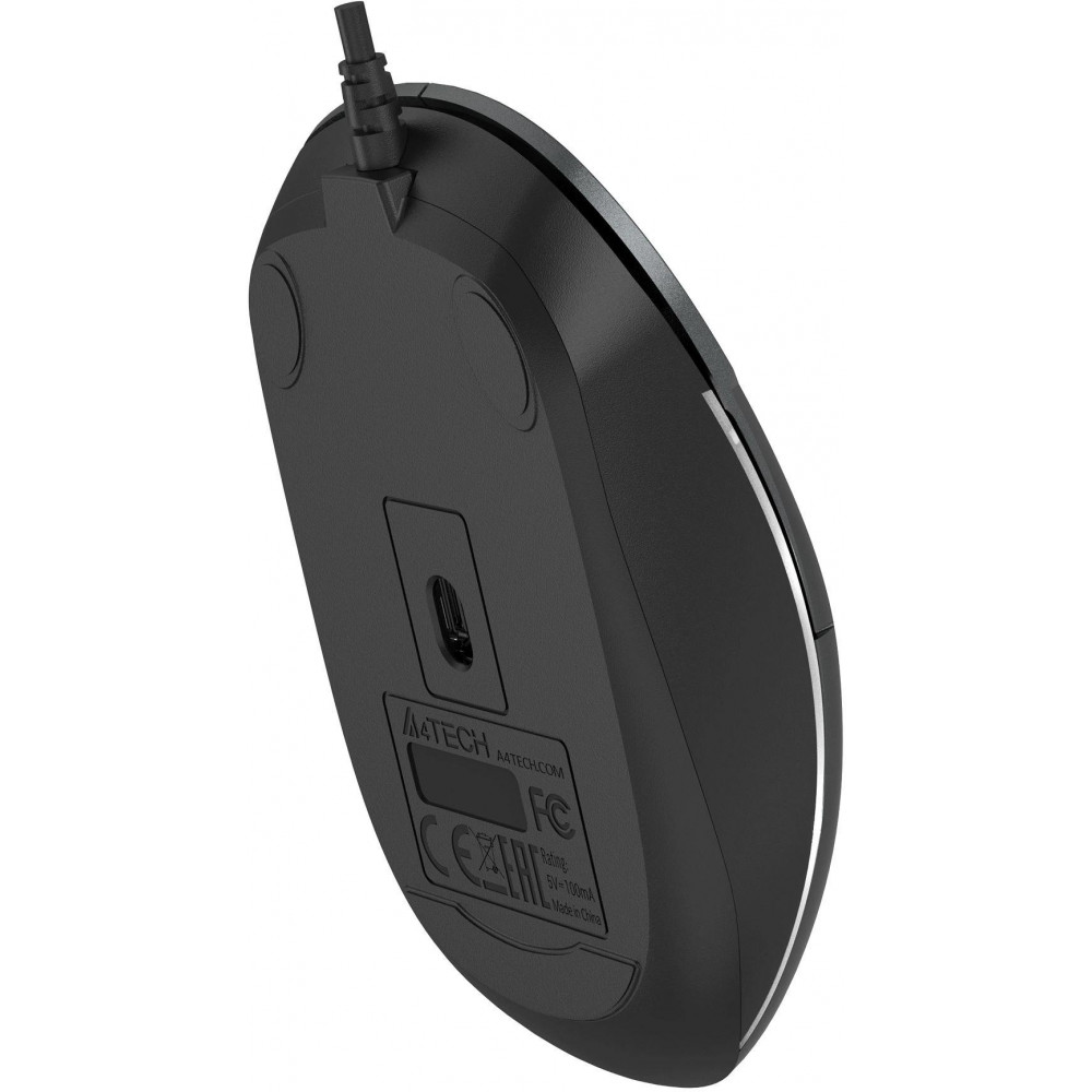 Мышь A4Tech FM26 USB (SMOKY GREY)