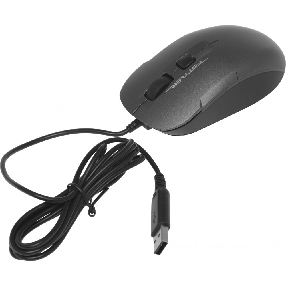 Мышь A4Tech FM26 USB (SMOKY GREY)