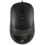 Мышь Oklick 310M черныйсерый оптическая 2400dpi USB для ноутбука 4but (1869096) Oklick 1869096