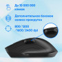 Мышь Oklick 501MW черный оптическая 2400dpi беспров. USB для ноутбука 6but (1877553) Oklick 1877553