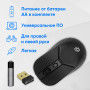 Мышь Oklick 509MW black черный оптическая 1600dpi беспров. USB для ноутбука 4but (1885208) Oklick 1885208