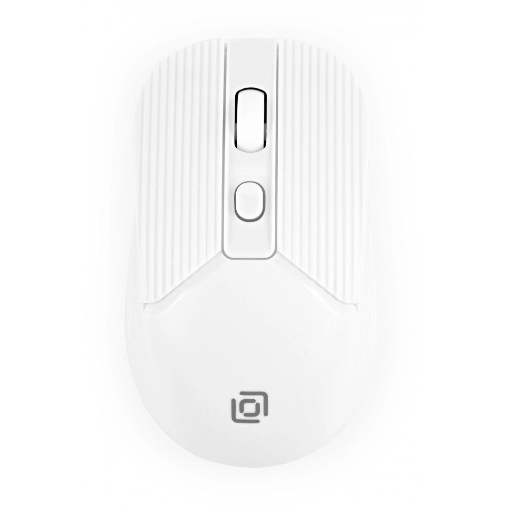 Мышь Oklick 509MW white белый оптическая 1600dpi беспров. USB для ноутбука 4but (1885186) Oklick 1885186