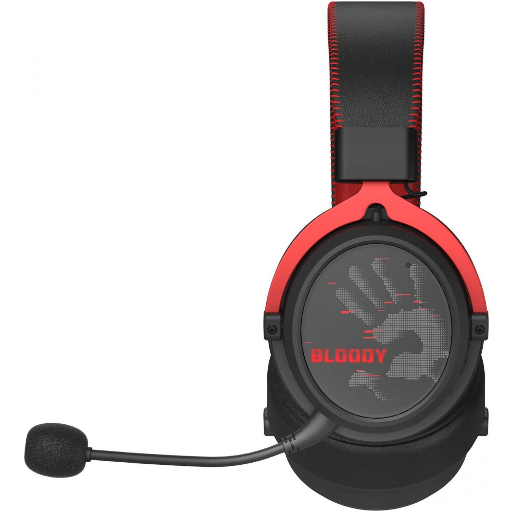 Наушники с микрофоном A4Tech MR590+ WIREDSPORT RED