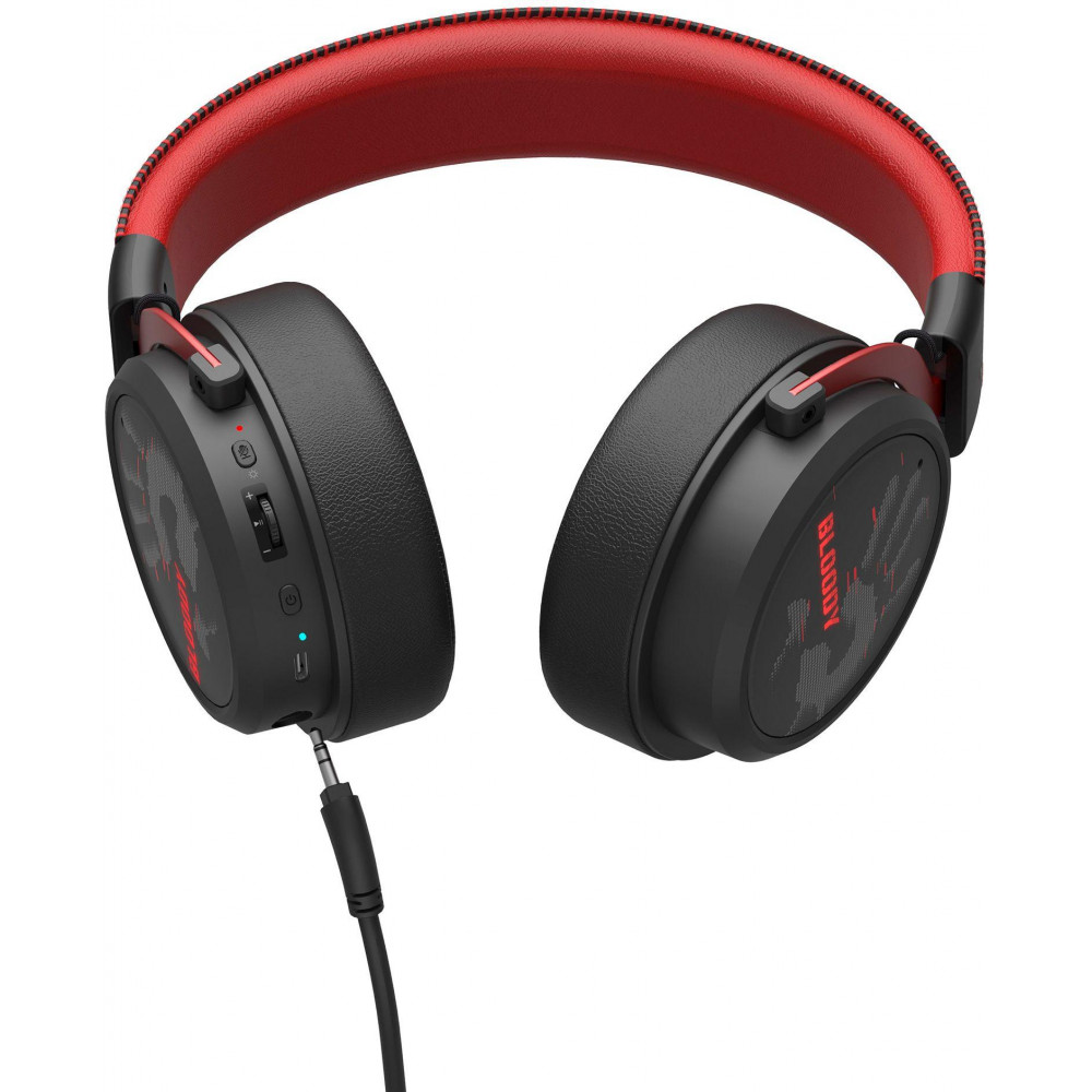 Наушники с микрофоном A4Tech MR590+ WIREDSPORT RED