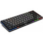 Клавиатура Oklick K615X механическая серыйсеребристый USB slim Multimedia for gamer LED (1934413) Oklick 1934413