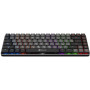 Клавиатура Oklick K615X механическая серыйсеребристый USB slim Multimedia for gamer LED (1934413) Oklick 1934413