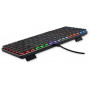 Клавиатура Oklick K615X механическая серыйсеребристый USB slim Multimedia for gamer LED (1934413) Oklick 1934413