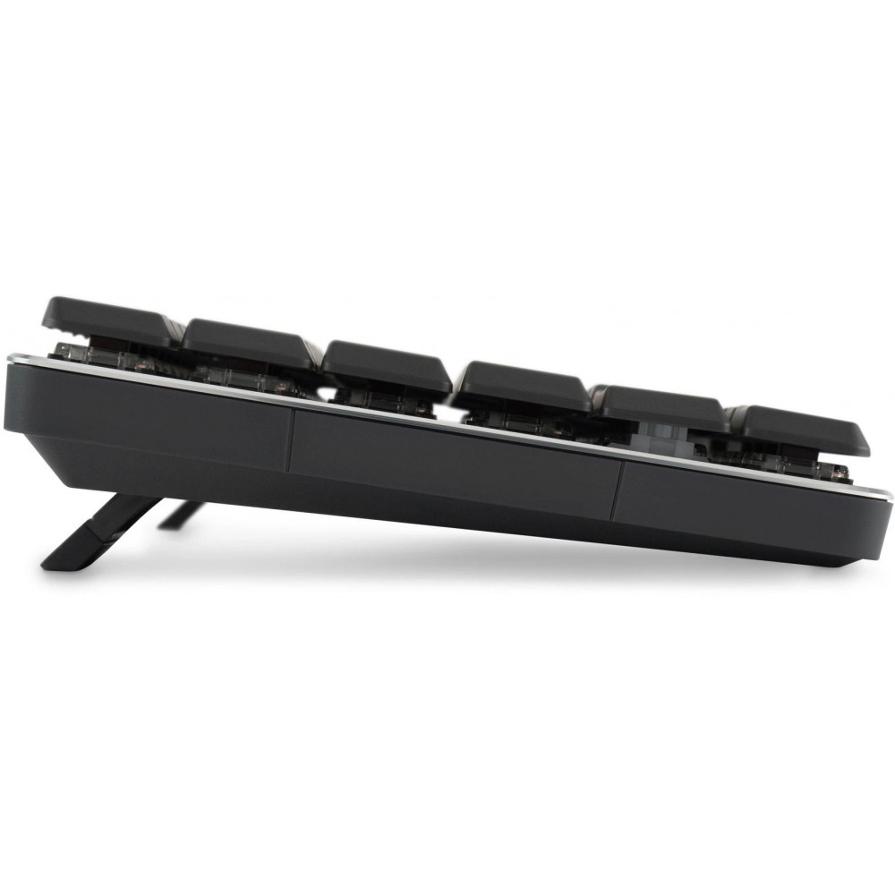 Клавиатура Oklick K615X механическая серыйсеребристый USB slim Multimedia for gamer LED (1934413) Oklick 1934413