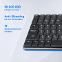 Клавиатура Oklick K953X механическая черныйсерый USB Multimedia LED (1901086) Oklick 1901086