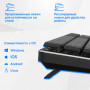Клавиатура Oklick K953X механическая черныйсерый USB Multimedia LED (1901086) Oklick 1901086