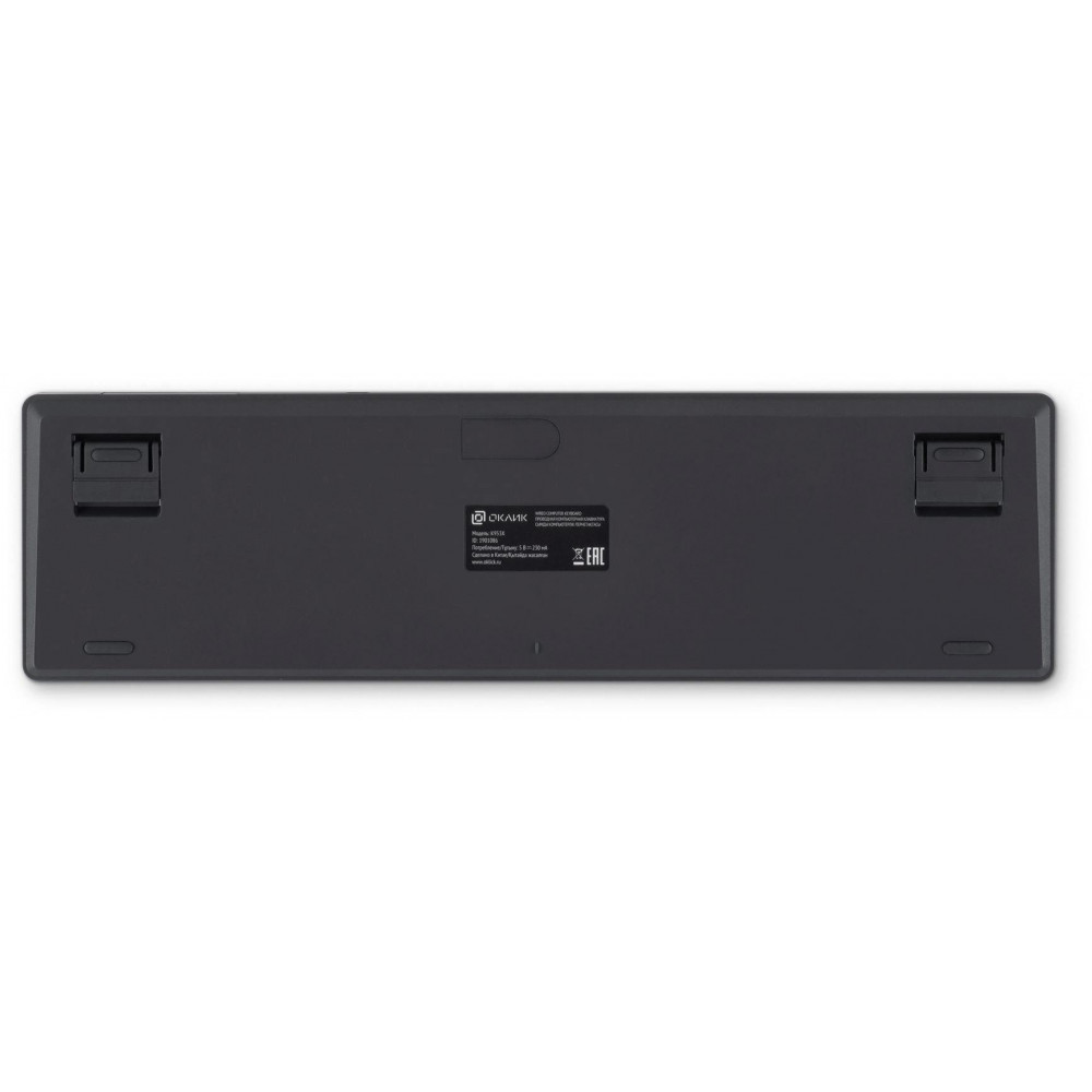 Клавиатура Oklick K953X механическая черныйсерый USB Multimedia LED (1901086) Oklick 1901086