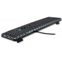 Клавиатура Oklick K953X механическая черныйсерый USB Multimedia LED (1901086) Oklick 1901086