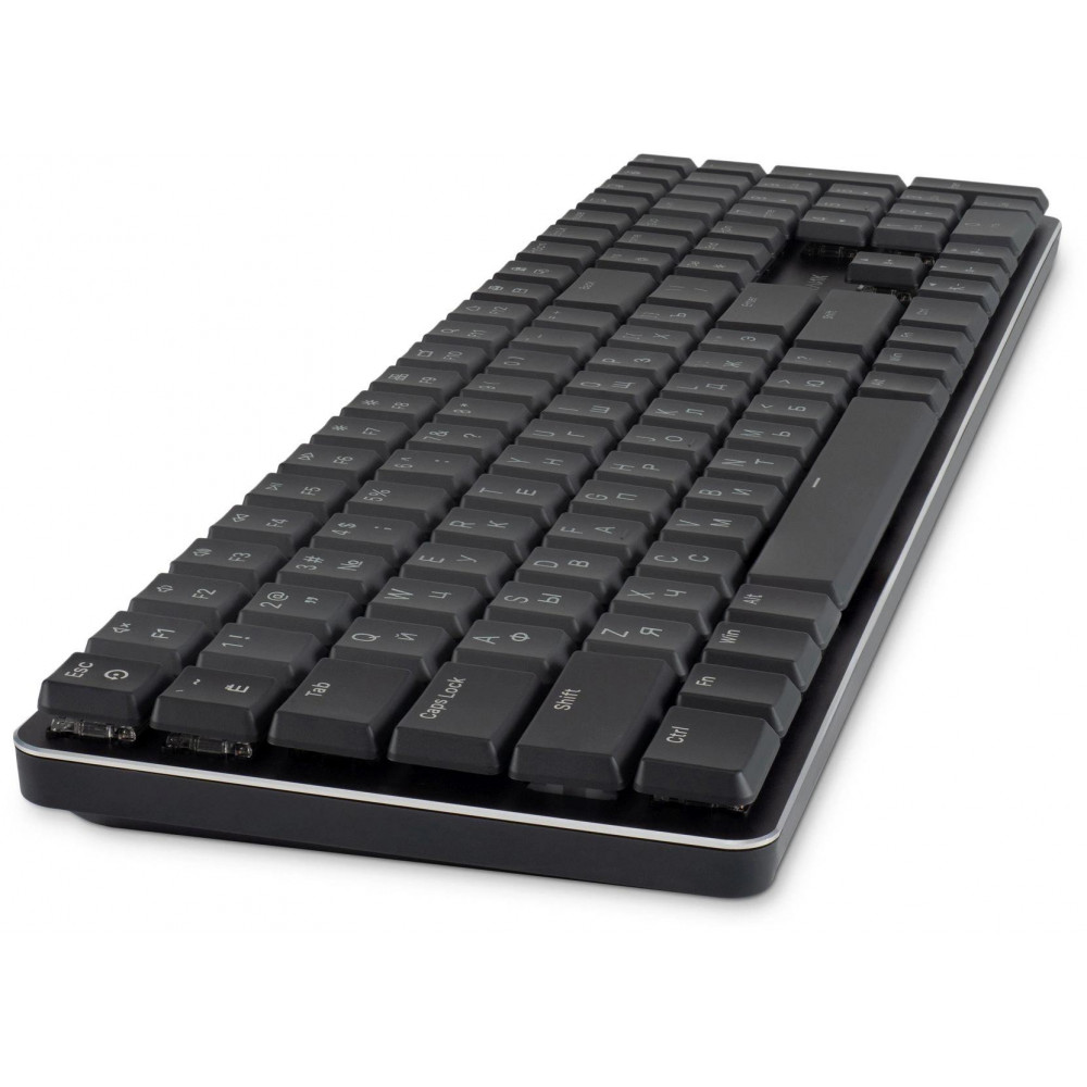 Клавиатура Oklick K953X механическая черныйсерый USB Multimedia LED (1901086) Oklick 1901086
