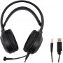 Наушники с микрофоном Oklick HS-L300G черный 2.2м мониторные оголовье (1796949) Oklick 1796949