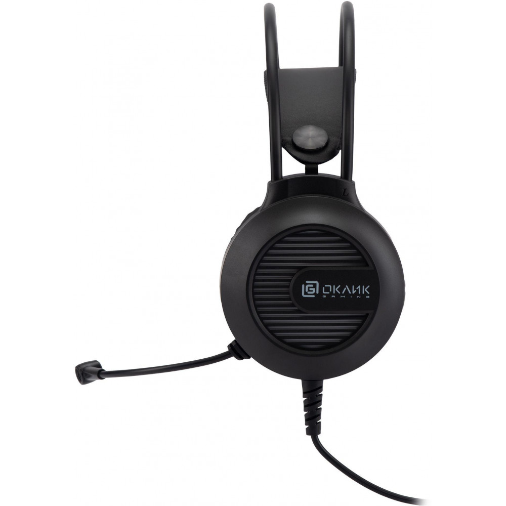 Наушники с микрофоном Oklick HS-L300G черный 2.2м мониторные оголовье (1796949) Oklick 1796949