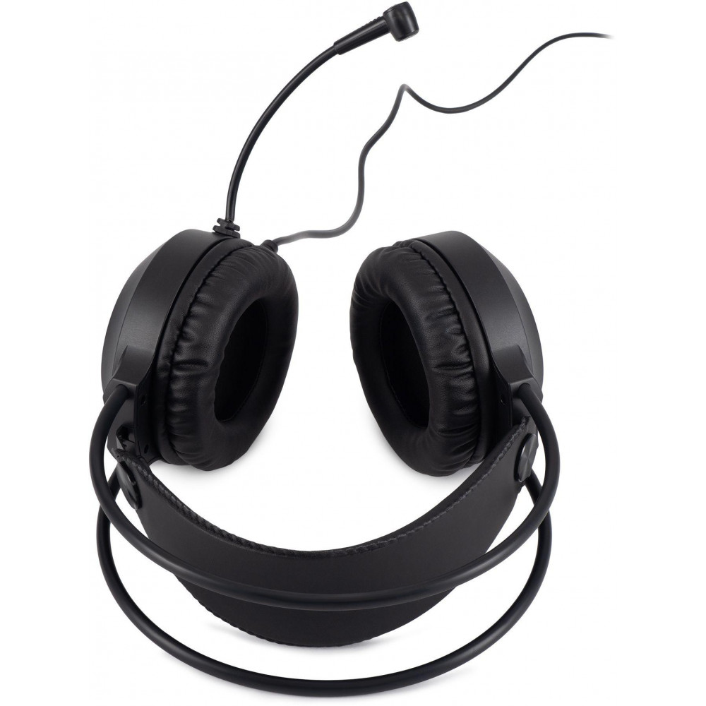 Наушники с микрофоном Oklick HS-L300G черный 2.2м мониторные оголовье (1796949) Oklick 1796949