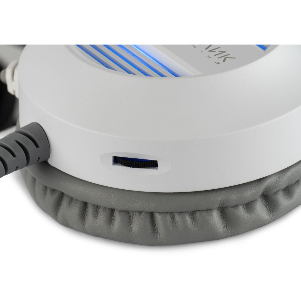 Наушники с микрофоном Oklick HS-L300G белый 2.2м мониторные оголовье (1796952) Oklick 1796952