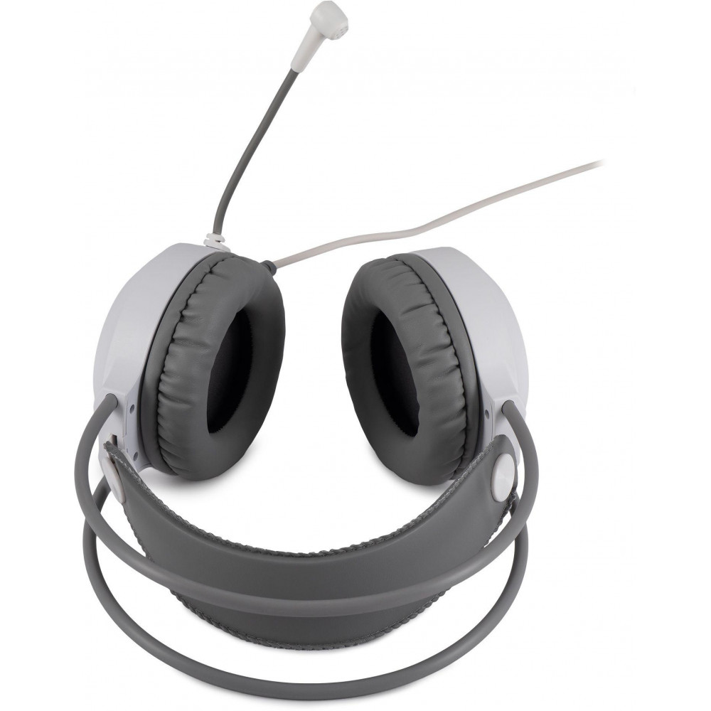 Наушники с микрофоном Oklick HS-L300G белый 2.2м мониторные оголовье (1796952) Oklick 1796952