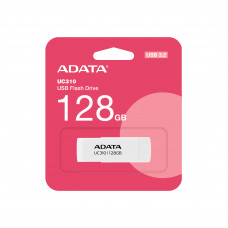 Флешка USB ADATA R/W 128 Gb USB 3.2 Gen1 UC310-128G-RWH White