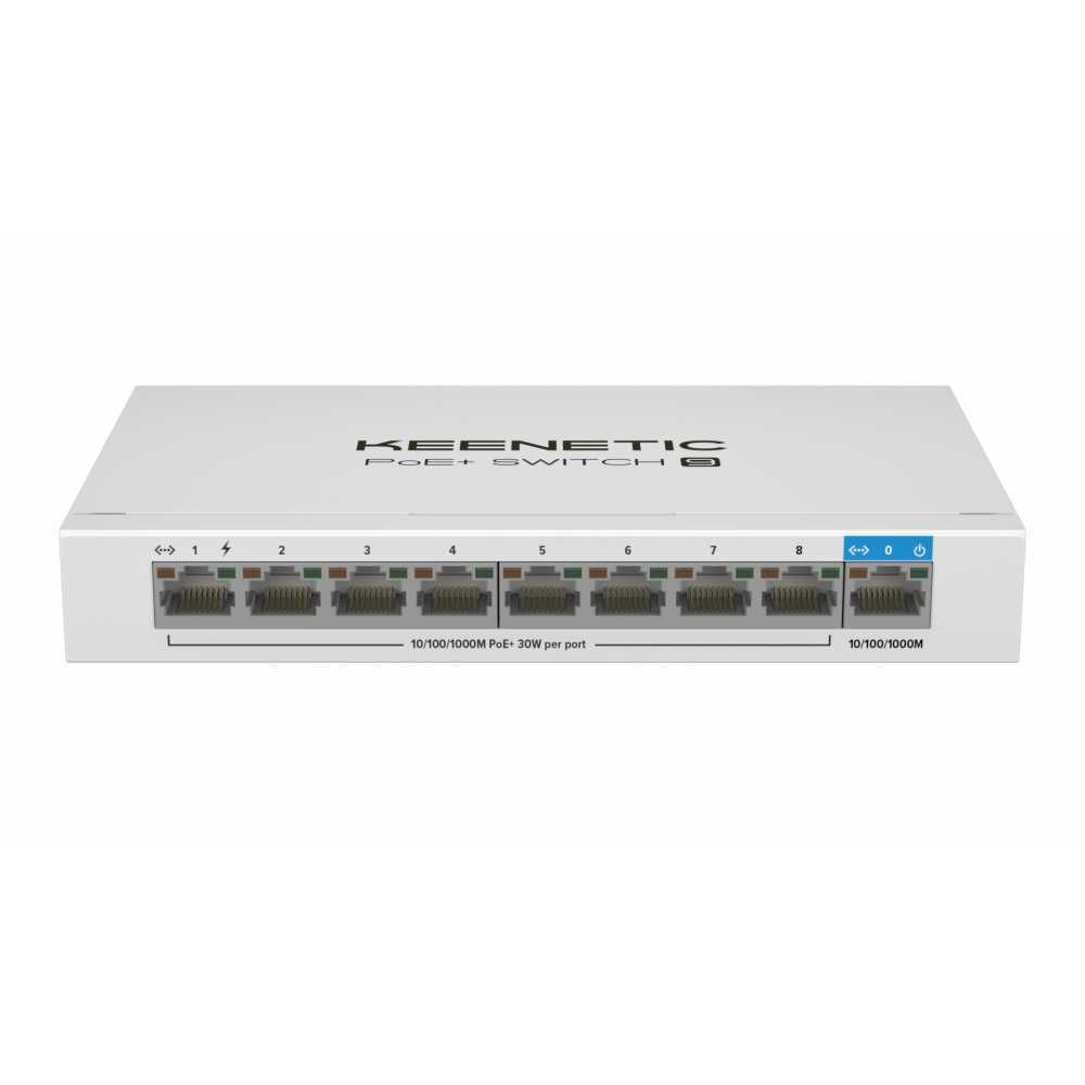 PoE+ коммутатор Keenetic PoE+ Switch 9