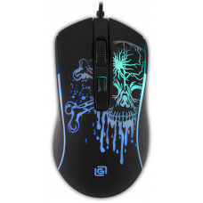 Мышь Oklick 702G черный оптическая 3600dpi USB для ноутбука 4but (1902907) Oklick 1902907