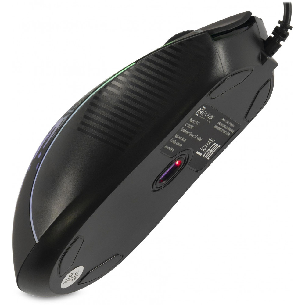 Мышь Oklick 702G черный оптическая 3600dpi USB для ноутбука 4but (1902907) Oklick 1902907