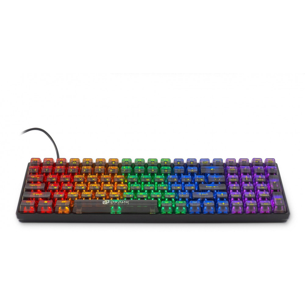 Клавиатура Oklick 915GK механическая черный USB for gamer (1790371) Oklick 1790371