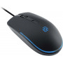 Мышь Oklick 100M черный оптическая 1600dpi USB для ноутбука 4but (1909417) Oklick 1909417