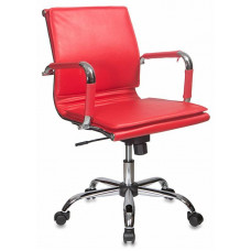 Кресло руководителя Бюрократ CH-993-LOW Red
