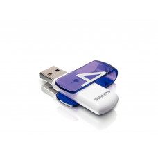 Флешка USB 4Gb Philips VIVID2.0 4Gb, USB 2.0