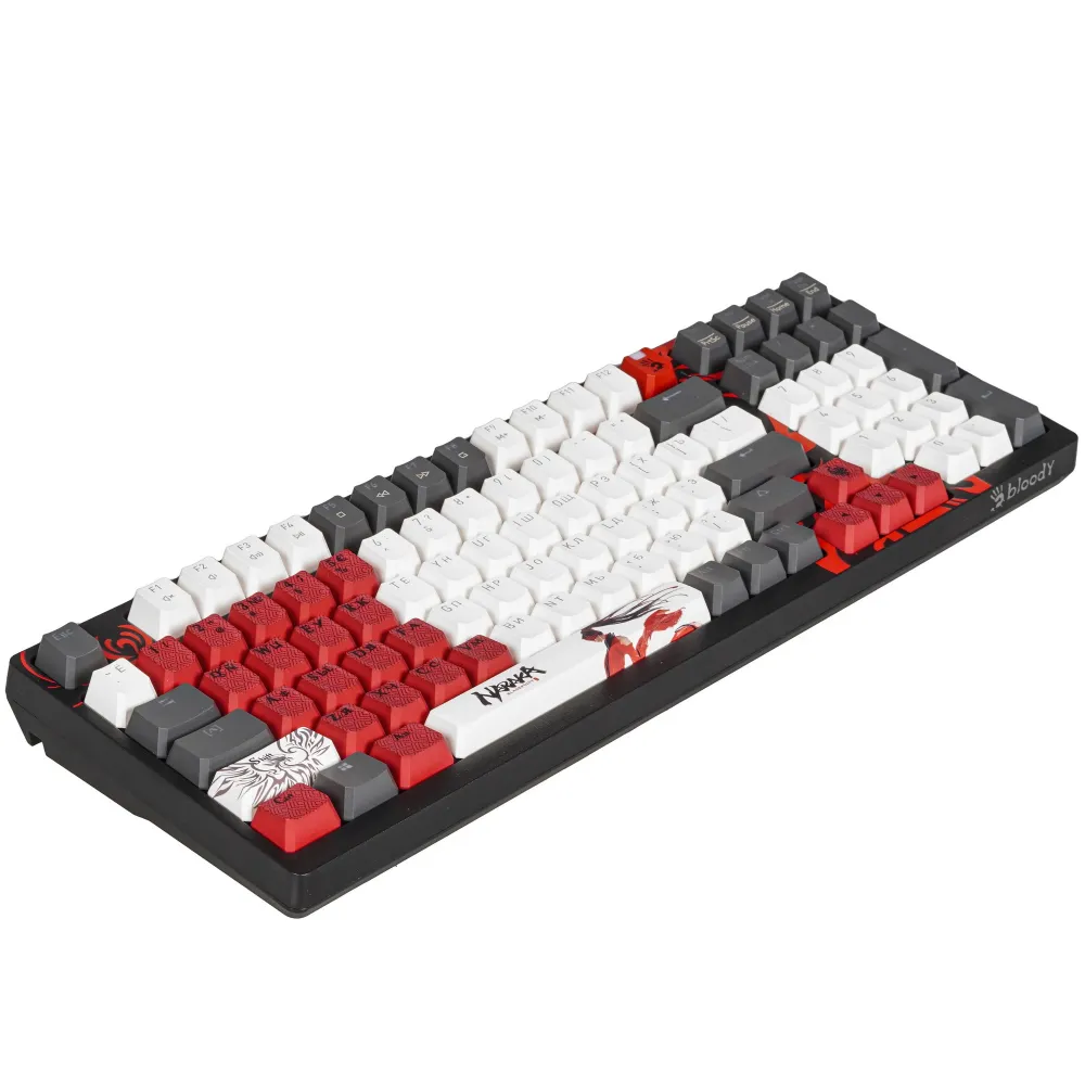Клавиатура A4Tech S98 NARAKA BLMS RED PLUS