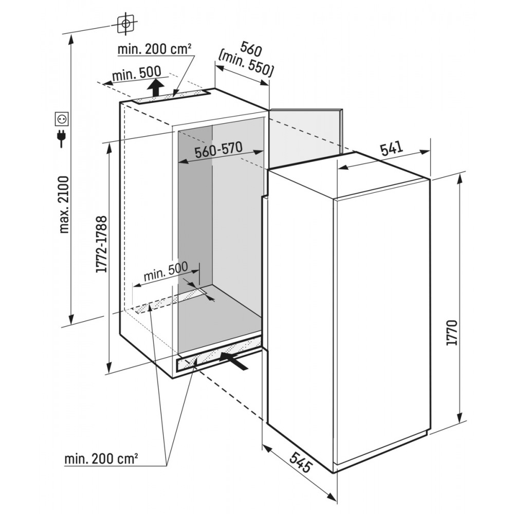Встраиваемый LIEBHERR 001