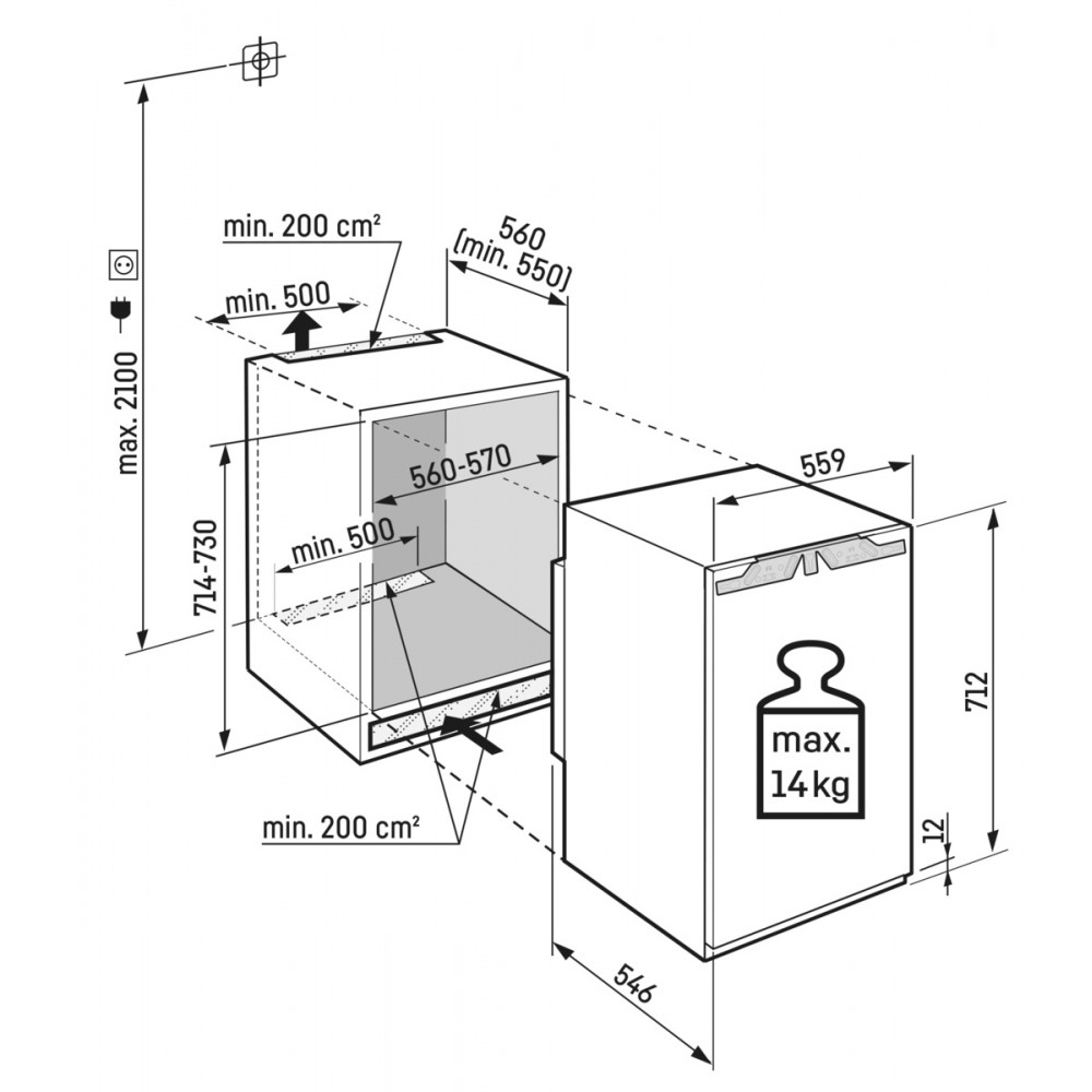 Встраиваемый LIEBHERR 001