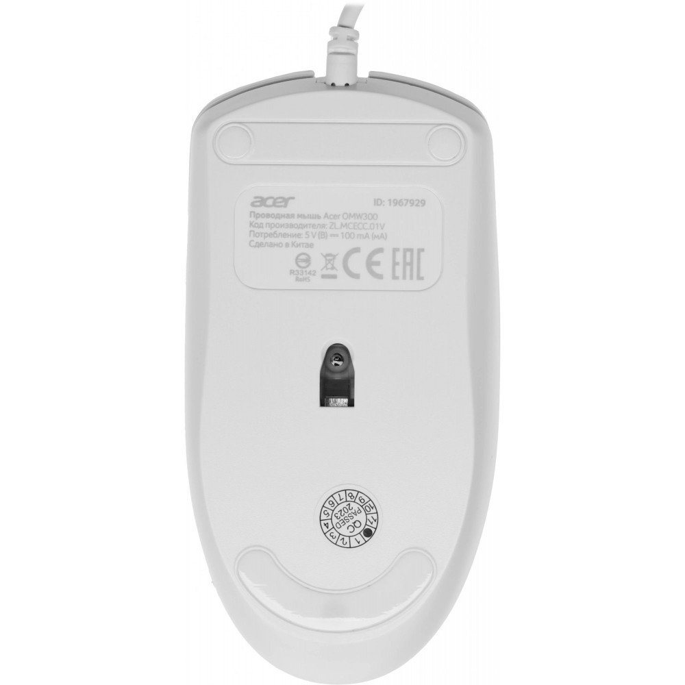 Мышь Acer ZL.MCECC.01V