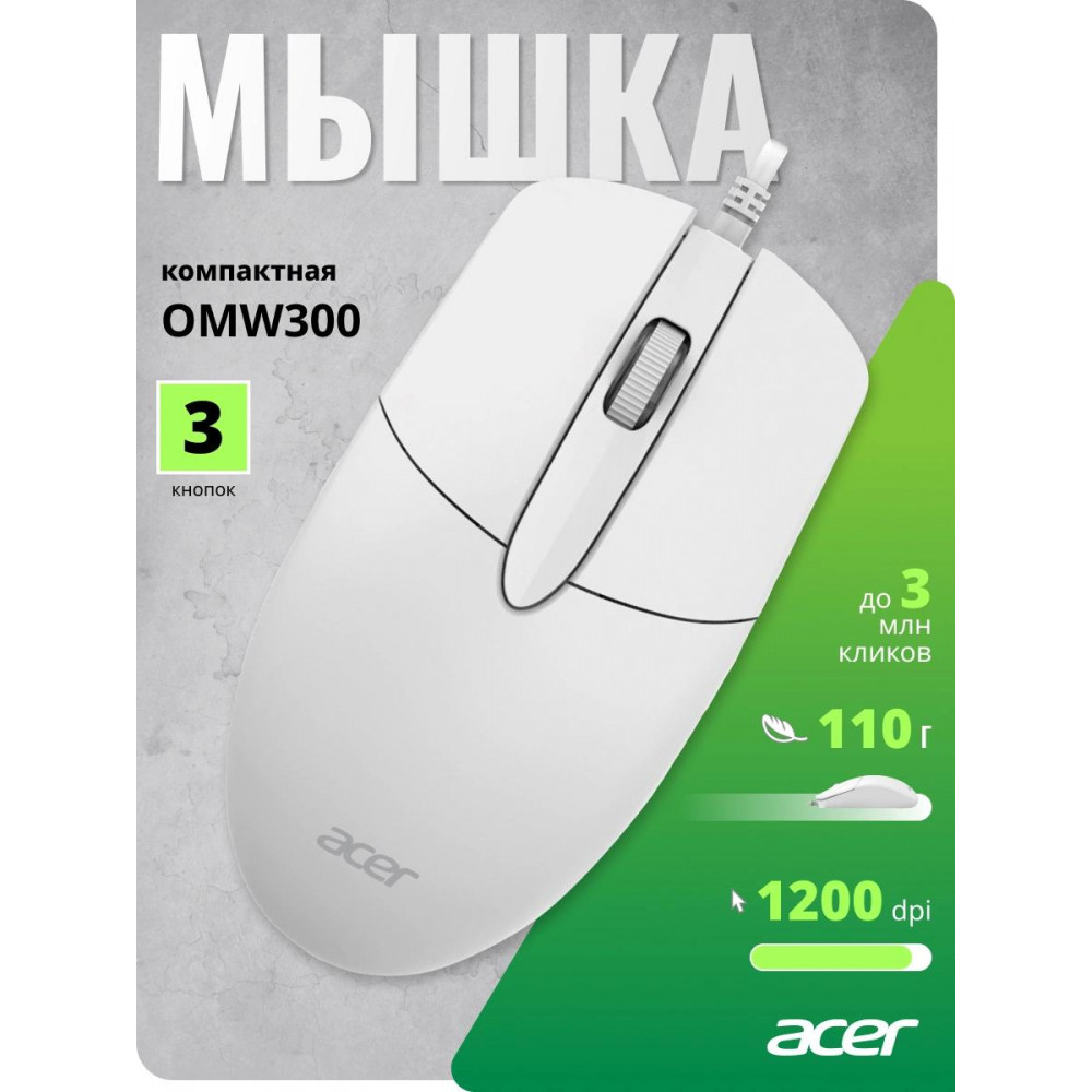 Мышь Acer ZL.MCECC.01V