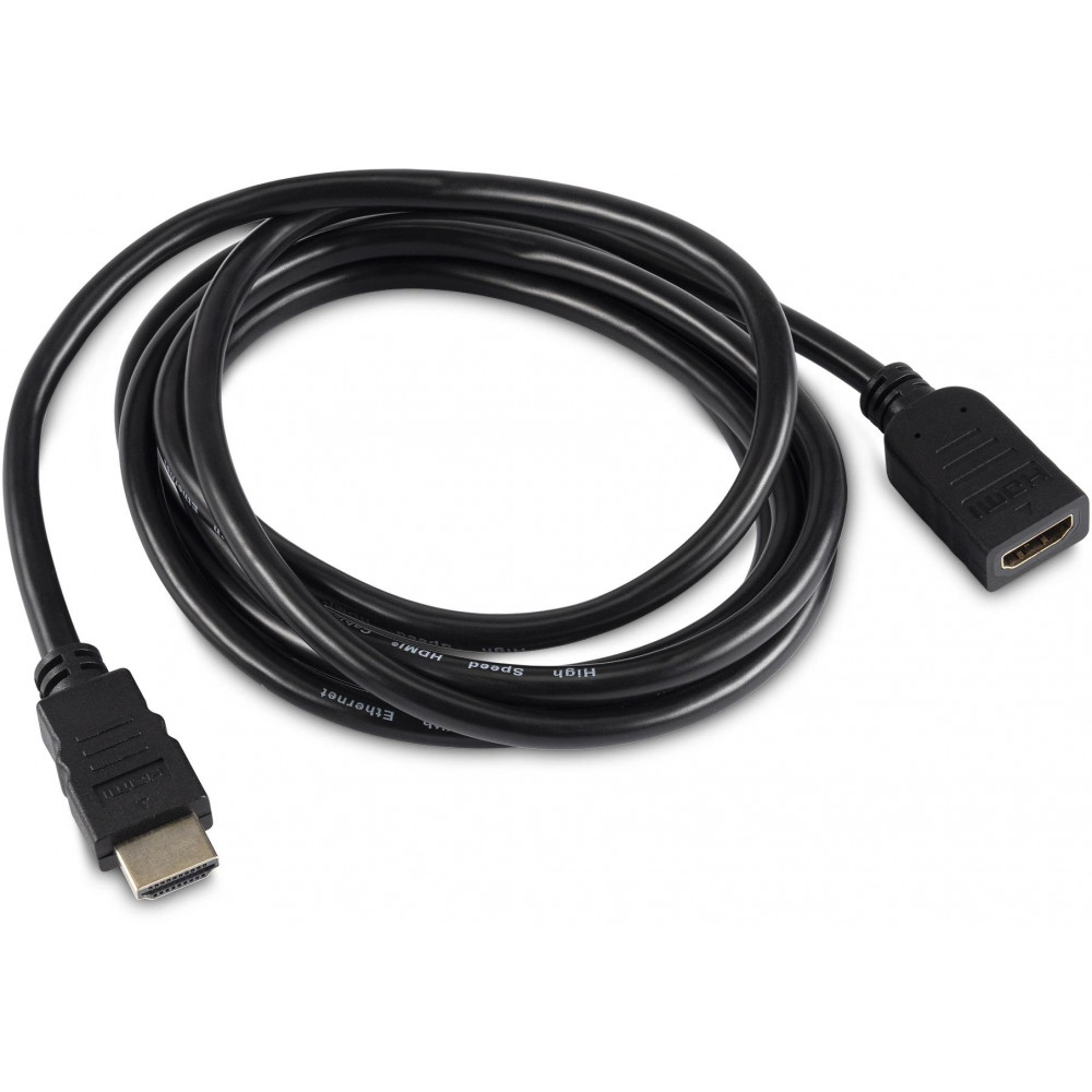 Кабель-удлинитель аудио-видео Buro BU-HDMI2.0-EXTND-2M