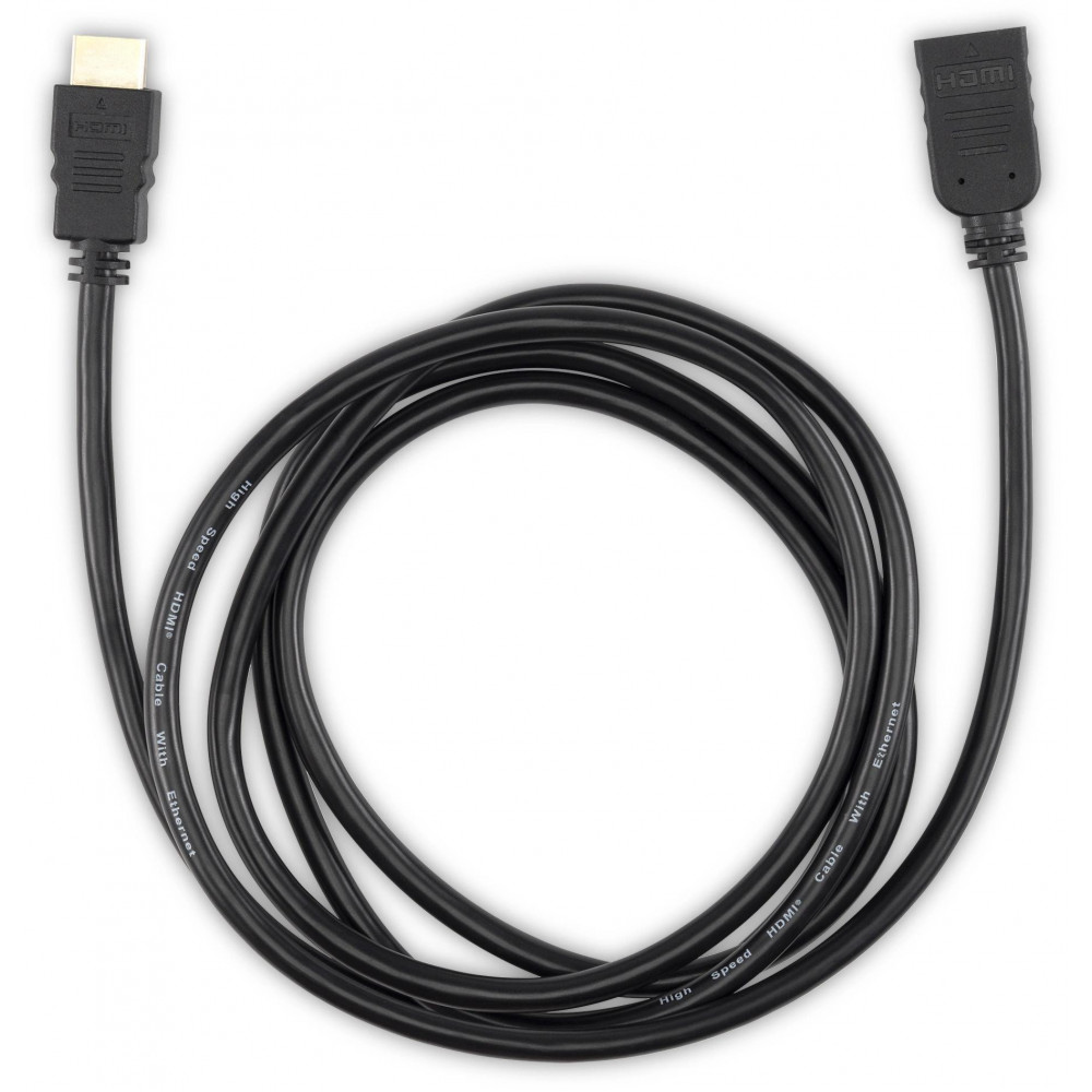 Кабель-удлинитель аудио-видео Buro BU-HDMI2.0-EXTND-2M