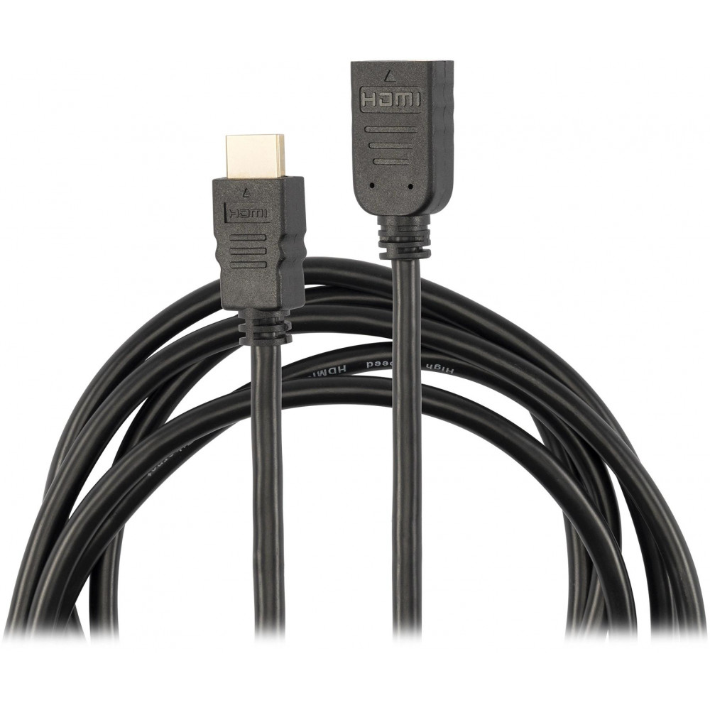 Кабель-удлинитель аудио-видео Buro BU-HDMI2.0-EXTND-2M