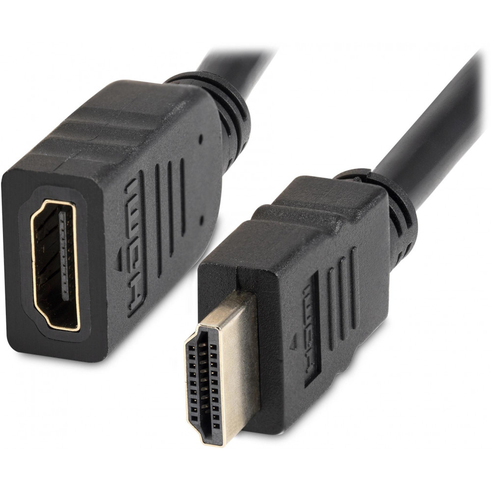 Кабель-удлинитель аудио-видео Buro BU-HDMI2.0-EXTND-2M