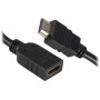 Кабель-удлинитель аудио-видео Buro BU-HDMI2.0-EXTND-2M