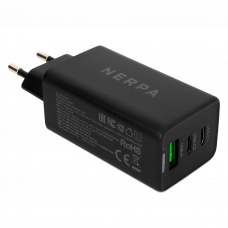 Сетевое зарядное устройство 220В NERPA PD333CBX 65W